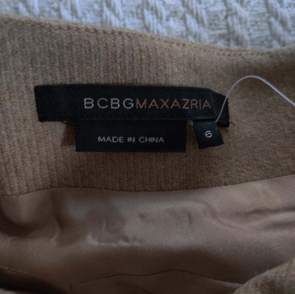 BCBGMAXAZRIA Wool Skirt NWT Size 6 - Picture 3 of 8